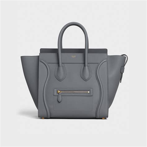 celine micro kohl|Celine Luggage Baby Drummed Calfskin Micro Kohl .